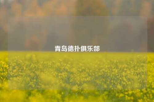 青岛德扑俱乐部