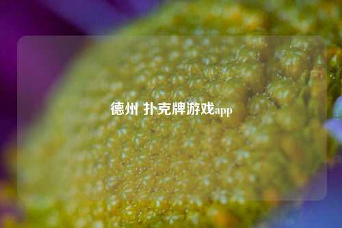 德州 扑克牌游戏app