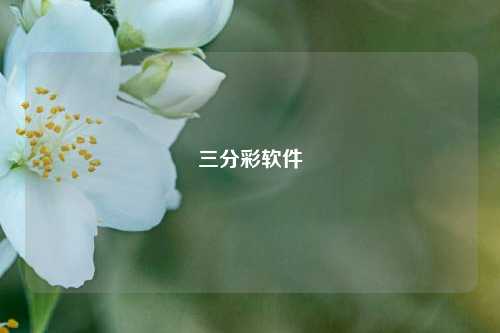 三分彩软件